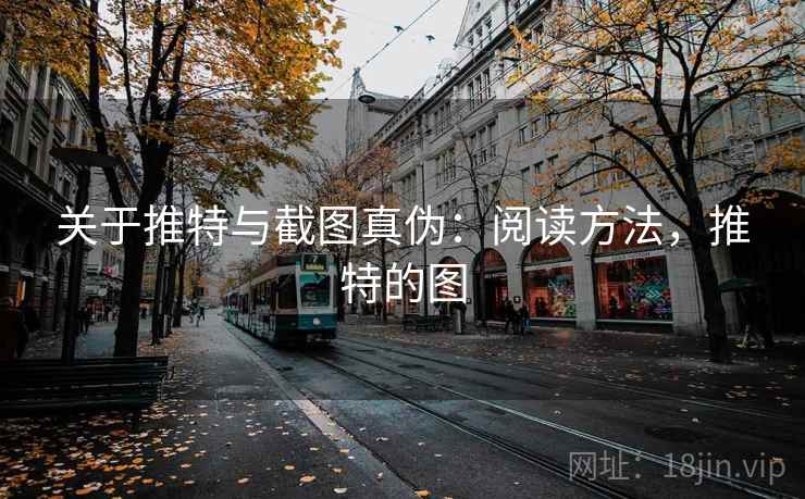 关于推特与截图真伪：阅读方法，推特的图