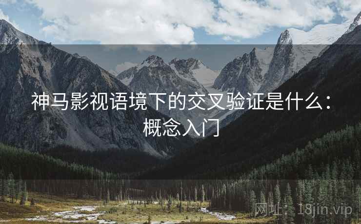 神马影视语境下的交叉验证是什么:概念入门 神马影视语境下的交叉验证是什么:概念入门