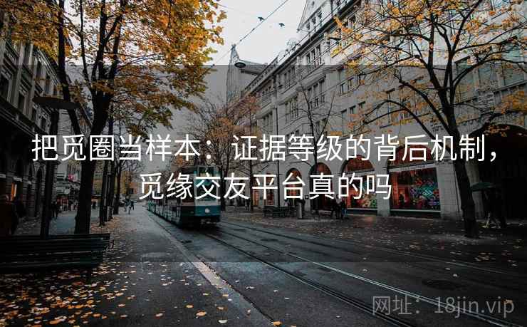 把觅圈当样本：证据等级的背后机制，觅缘交友平台真的吗