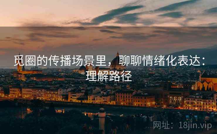 觅圈的传播场景里，聊聊情绪化表达：理解路径
